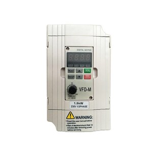 New inverter VFD-M series, 0.4KW  0.75KW 1.5KW, output frequ