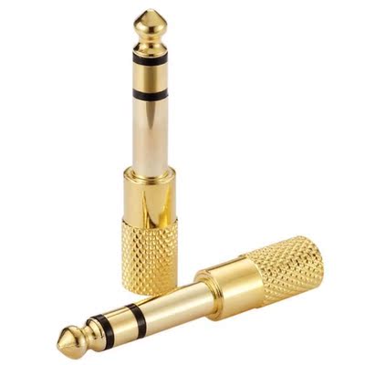1Pc High Quality 1/8 3.5mm Female to 6.5mm 1/4 Male Headphon