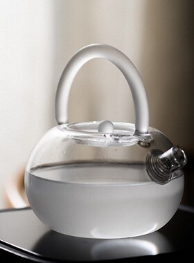 Frosted Heat-proof Tea Pot Heat Resistant Glass Teapot Cooki