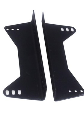 1 Pair Black Bucket Seat Side Mounts Brackets High Quality M