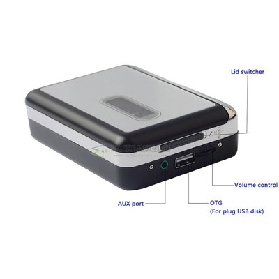 Portable Cassette Player Recorder Standalone Audio Music Rec