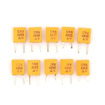 10pcs 455E 455KHz 455K DIP-2 Ceramic Crystal Oscillator 2pin