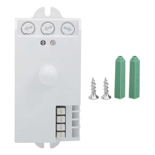 Microwave Sensor Switches Pure White PVC Control Accessories