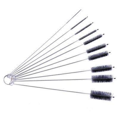 10PCS Nylon Brush Bottle Brushes Kit Pipe Bong Cleaner Glass