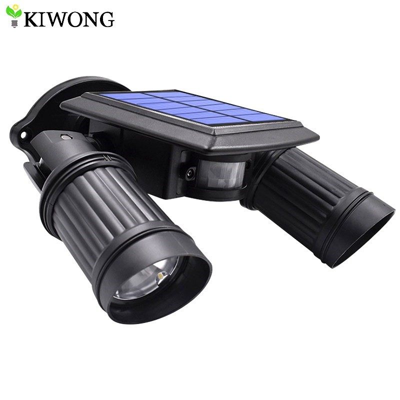 super bright 14 led waterproof pir motion sensor solar power