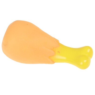 Rubber Chicken Leg Puppy Sound Squeaker Chew Toys 适用于 Dog