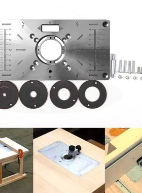 Carpinter Router Table Insert Plate Woodworking Benches Alum