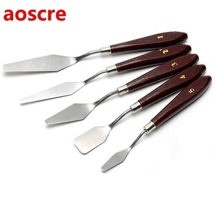 10-Piece Painting Scraper Set Paint Palette Knife Gouache Pa