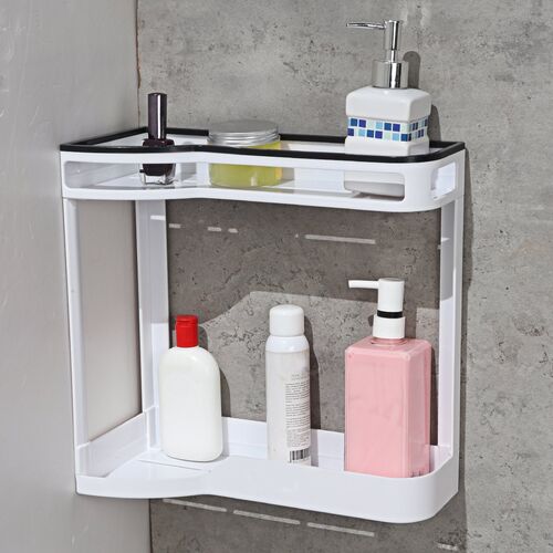 High Capacity Storage Rack Bathroom Organizer Home Storage F