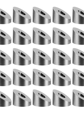 25 PCS 1/4 inch 30 Degree Angle Beveled Washer is suitable