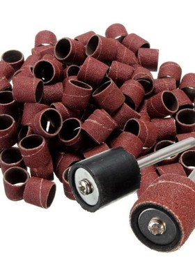 100 Pieces 1/2 inch Polished sandpaper ring Polishing Abrasi
