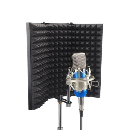 Studio Recording Microphone Wind Screen Board Sound absorbi
