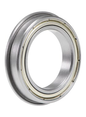 F6805ZZ Flange Ball Bearing 25x37x7mm Shielded Chrome Bearin