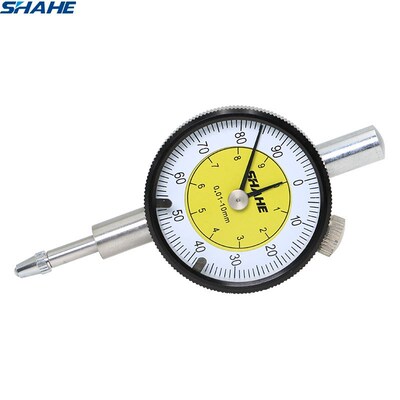 MINI Dial Indicator 0-10 mm Meter Precise 0.01 mm Resolution
