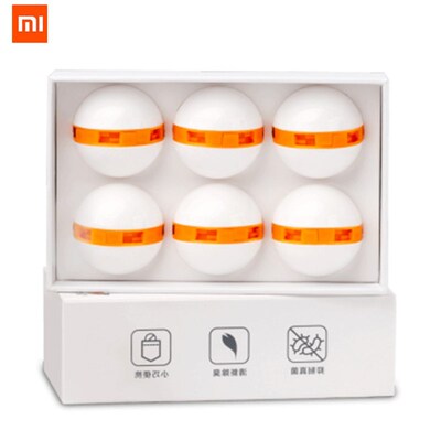 Original  mijia 6pcs Clean-n-Fresh Deodorant Shoe Balls Clea