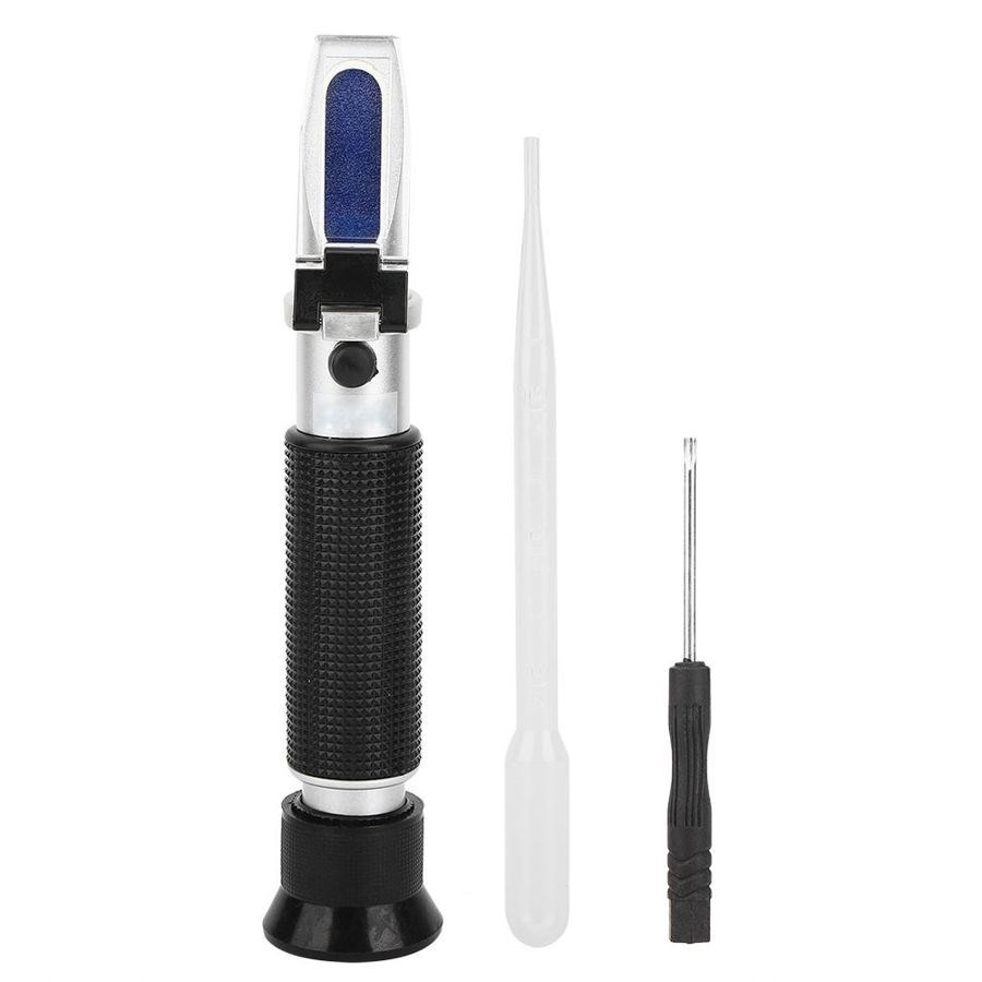 Portable brix refractometer, sugar meter 0-10%, minimum scal