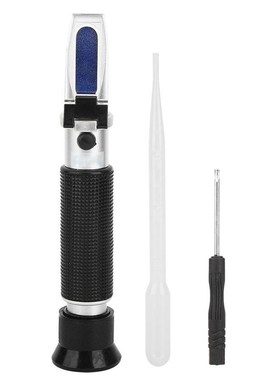 Portable brix refractometer, sugar meter 0-10%, minimum scal