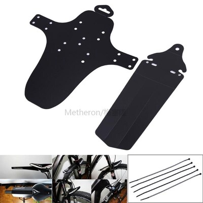 Practical 2Pcs Bike Front Rear Mudguard Fenders Road Cycling