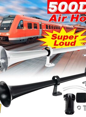 Universal Super Loud Air Horn Kit Car Horn Speaker 12V Compr