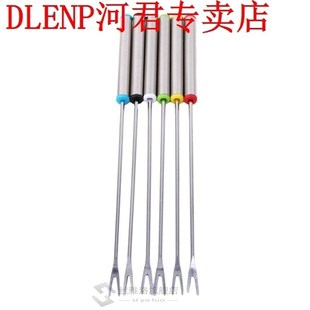 Stainless Steel Fondue Fork Fruit Chocolate Fountain Cheese