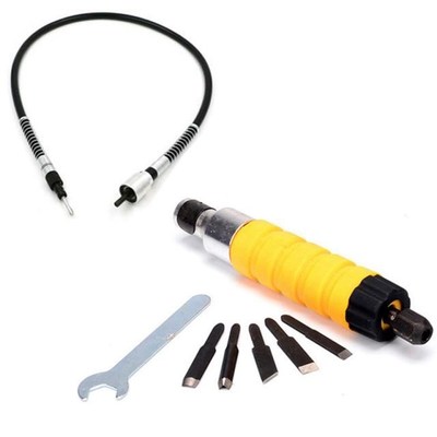 DIY Wood Chisel Carving Knives Wrench Flexible Shaft Tools W