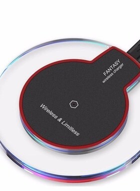 Qi Wireless Charger Charging Power Pad Stand Ultra-thin Rece