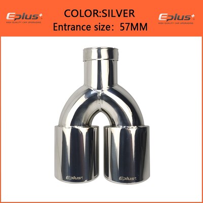 Eplus Car Styling Mufflers Exhaust Tail Throat Pipe Tip nive