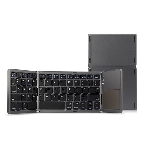 Mini folding keyboard Bluetooth Foldable Wireless Keypad For
