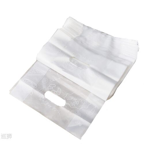 Bakery hand-held plastic bags, cake baking bags, customized