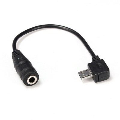 micro USB to 3.5mm Earphone Headset earphone Adapter Cable C