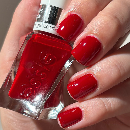 美国ESSIE扭扭瓶指甲油复古深红色345 bubbles only酒红色免烤白