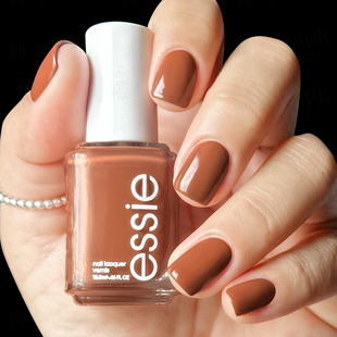 essie指甲油26年秋冬625焦糖色巧克力色棕色指甲油boho rodeo免烤