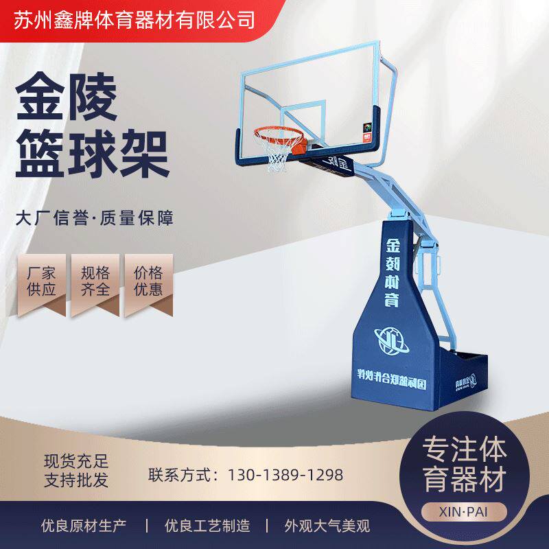 【篮球架】标准户外成人金陵篮球架 学校室内比赛用可移动篮球架