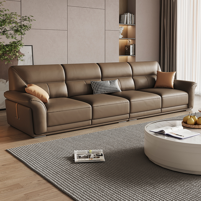 蒂梵拉头层牛皮真皮沙发