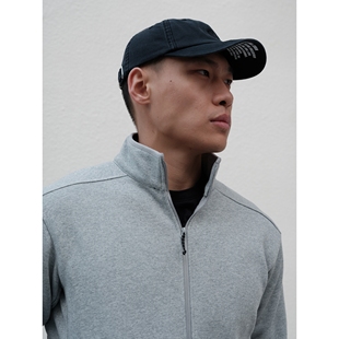 GTAL25AW美式 休闲500g重磅肌理立领抓绒衣蓄热保暖基础上衣外套