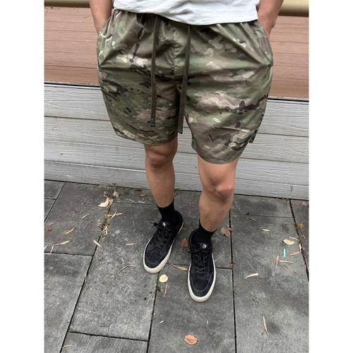 GTAL美式超轻薄凉感速干迷彩短裤