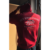 GTAL马年限定美式 连帽刺绣加绒卫衣秋冬立体剪裁运动帽衫 内搭上衣