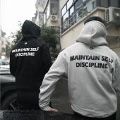 GTAL美式 保暖帽衫 发泡印花卫衣春季 加绒连帽重磅挺阔上衣套头长袖