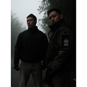 GTAL25AW美式 休闲军事风刺绣立领保暖棉服夹克防风长袖 户外外套