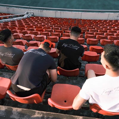 GTAL美式草写手绘速干凉感T恤