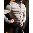 GTAL美式典范轻薄拼接排骨羽绒服90白鸭绒刺绣立领冬季保暖外套