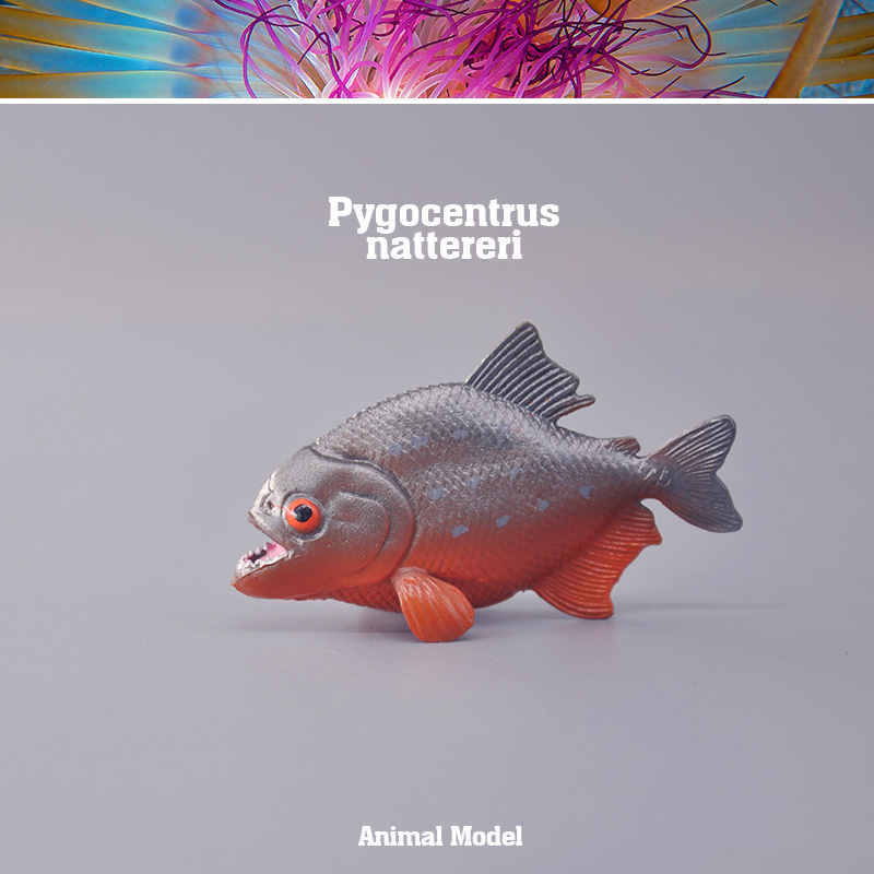 童德食人鱼模型海洋动物玩具