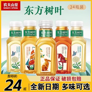 农夫山泉东方树叶茉莉花茶无糖茶饮料335ml/900ml一整箱小24瓶装