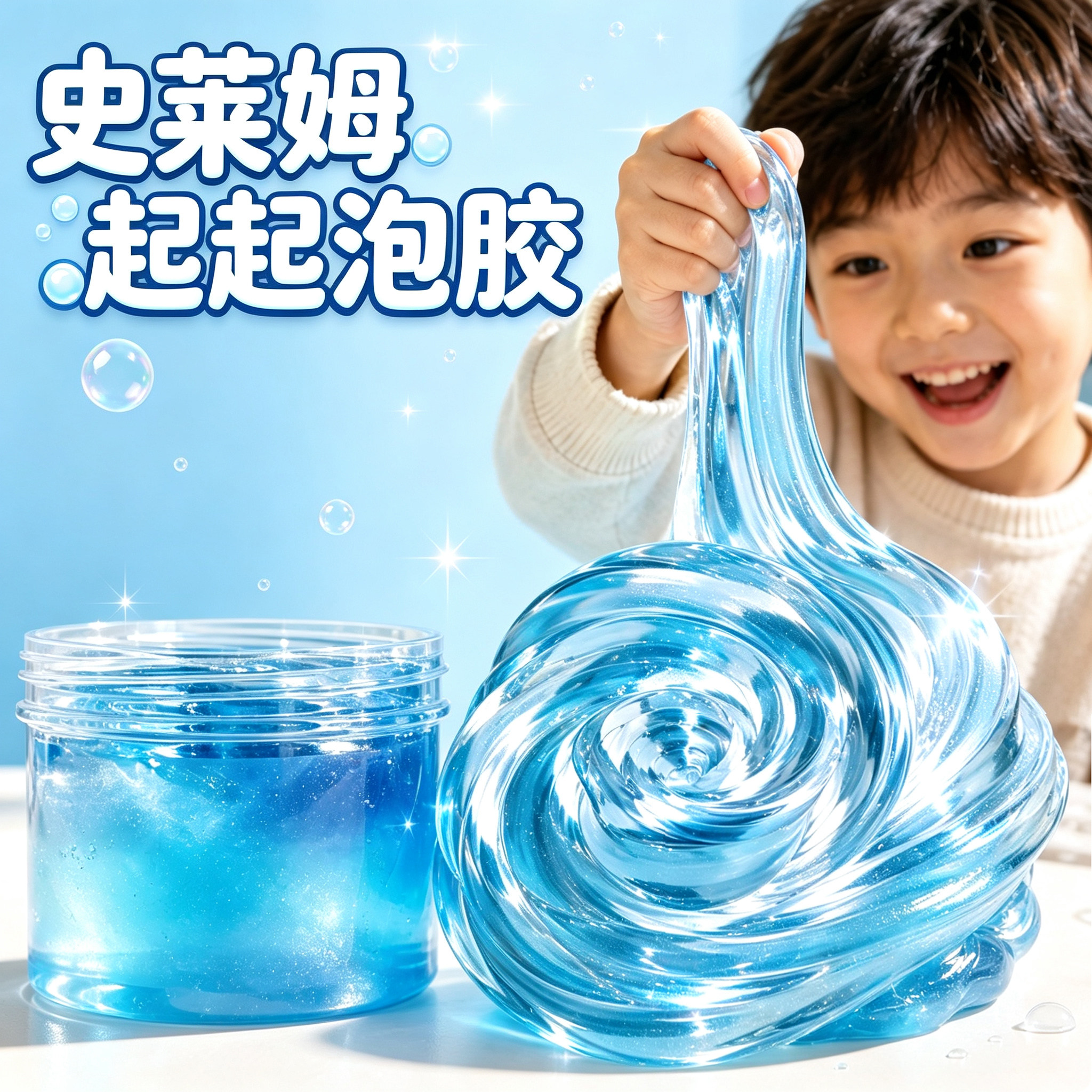 网红爆款正版史莱姆~儿童解压