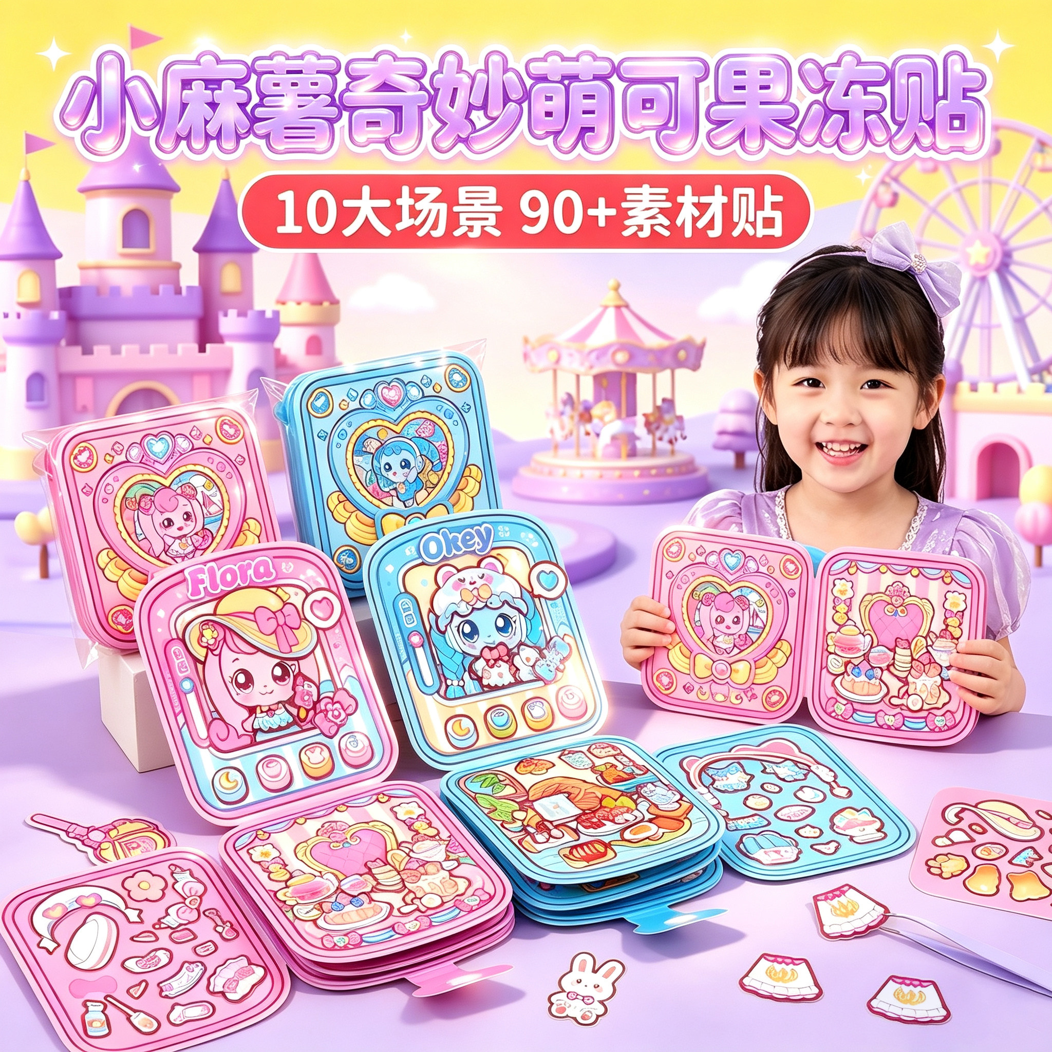小麻薯奇妙萌可果冻贴~2026新款