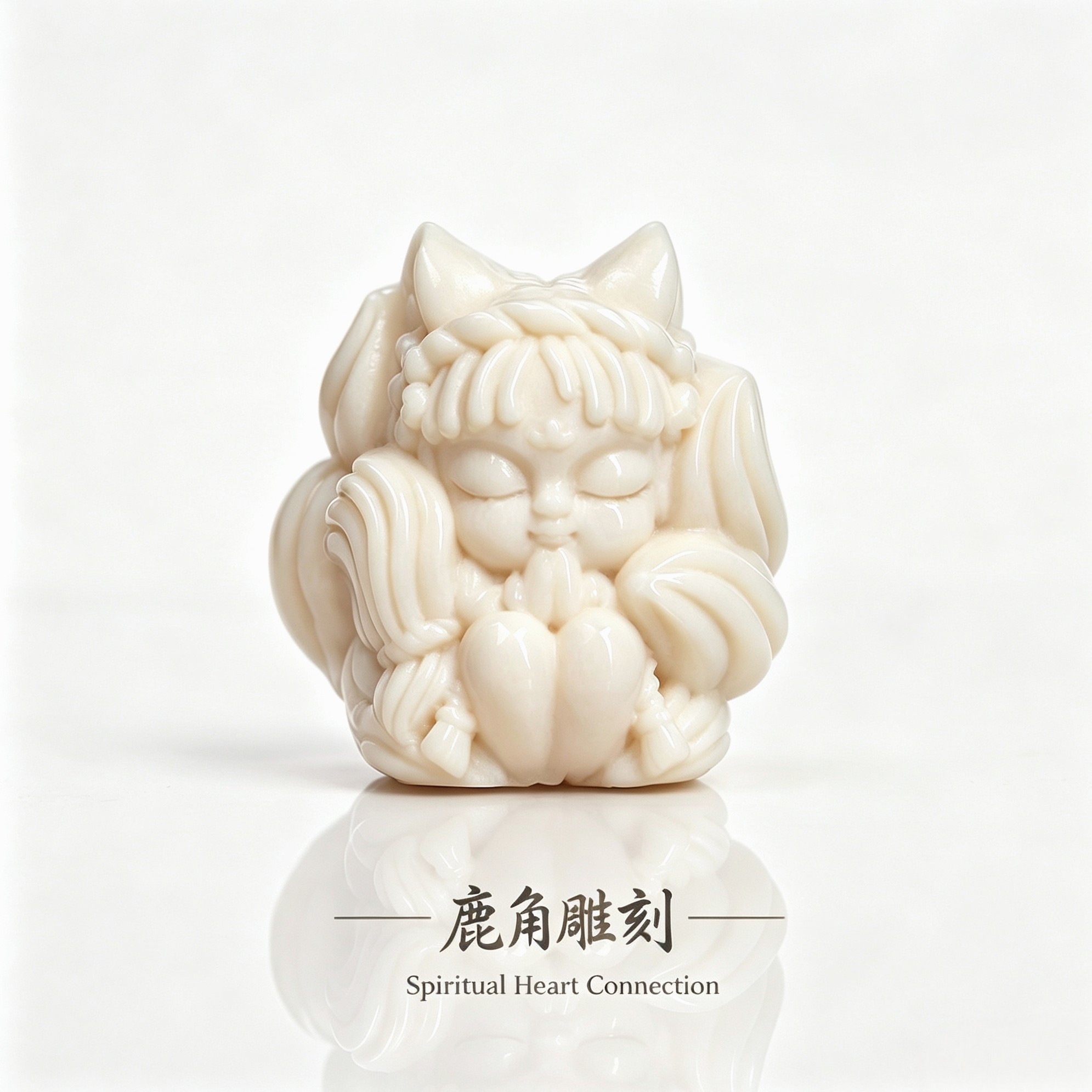 鹿角小狐狸吊坠手链配饰手串隔珠