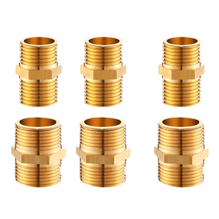 4分外丝直接对丝外牙直通加长四分管接头三角阀自来水管软管配件