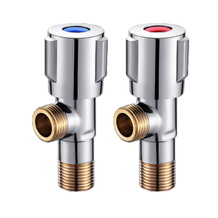 三角阀全铜冷热水4分阀门开关家用304不锈钢三通一进二出止分水阀