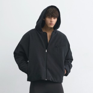 Terrawear绒感秋冬水洗纯棉帆布夹棉中性夹克棉衣外套 男女同款