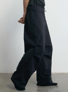 Terrawear 软壳防泼水伞兵裤户外通勤宽松休闲裤工装裤 中性款